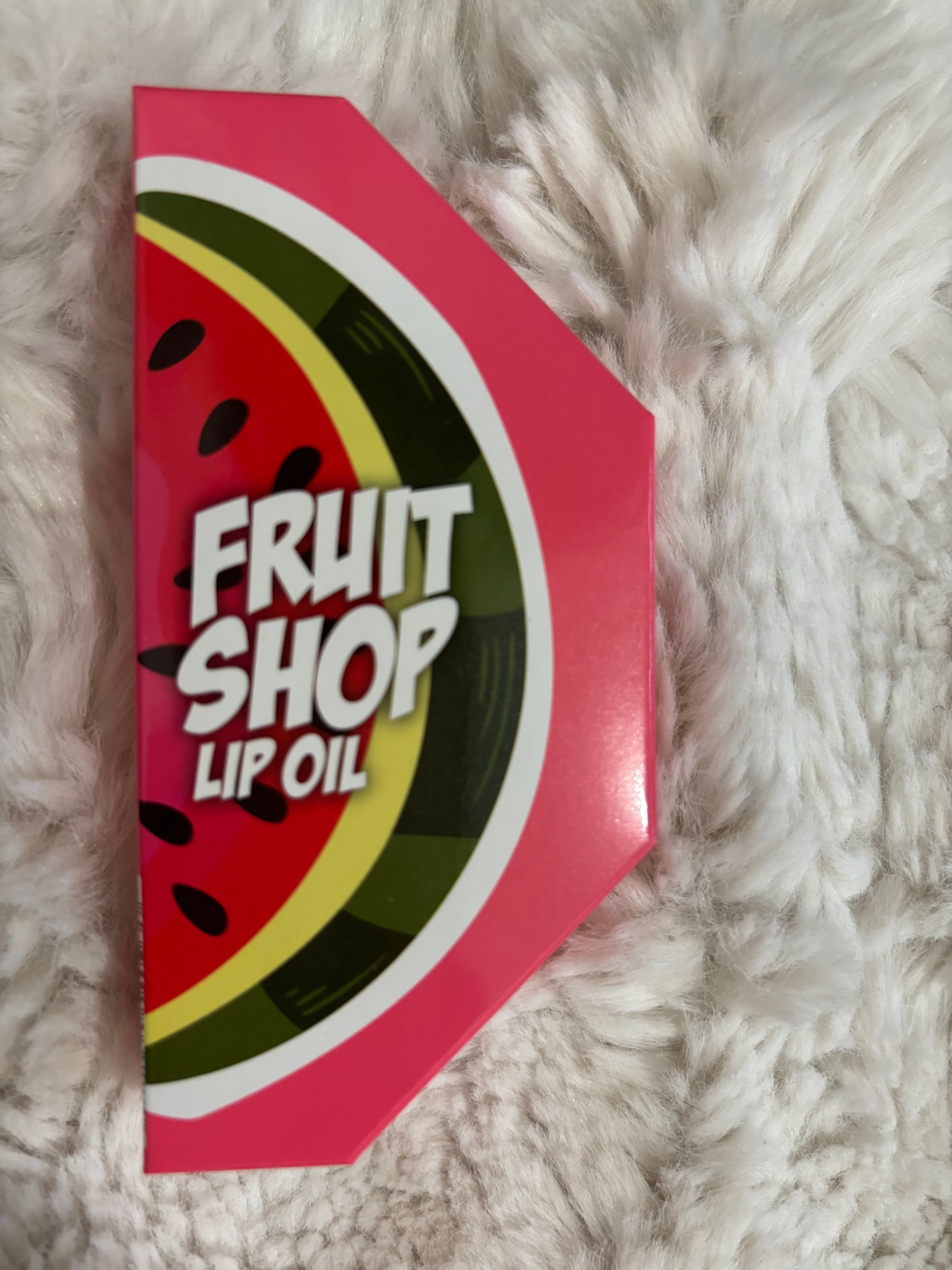 🍓 Fruit Shop – Lip Oil  Brillance & Hydratation – Collection