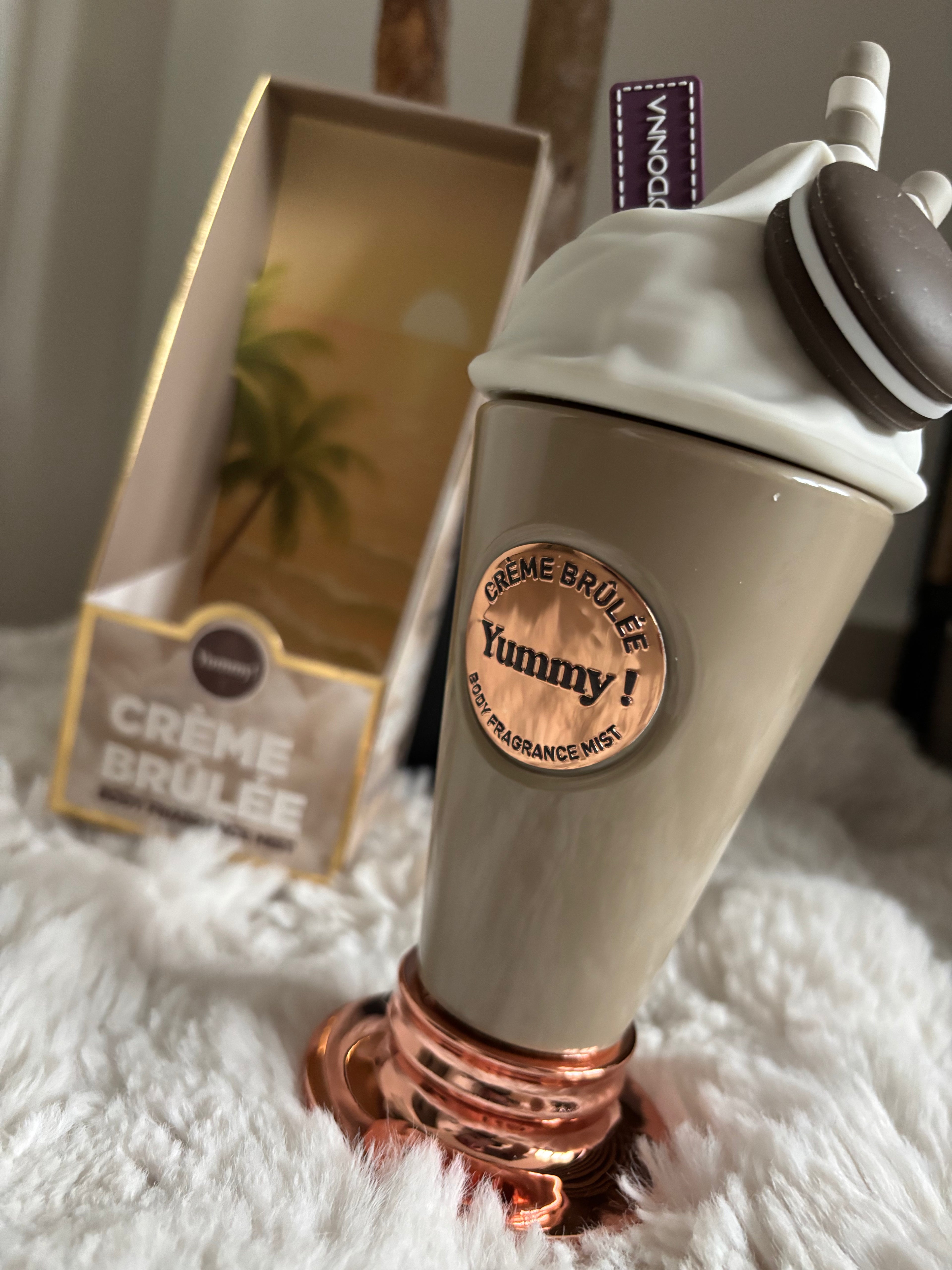 Brume Corporelle CRÈME BRÛLÉE – 250 ml – Yummy! 🍮